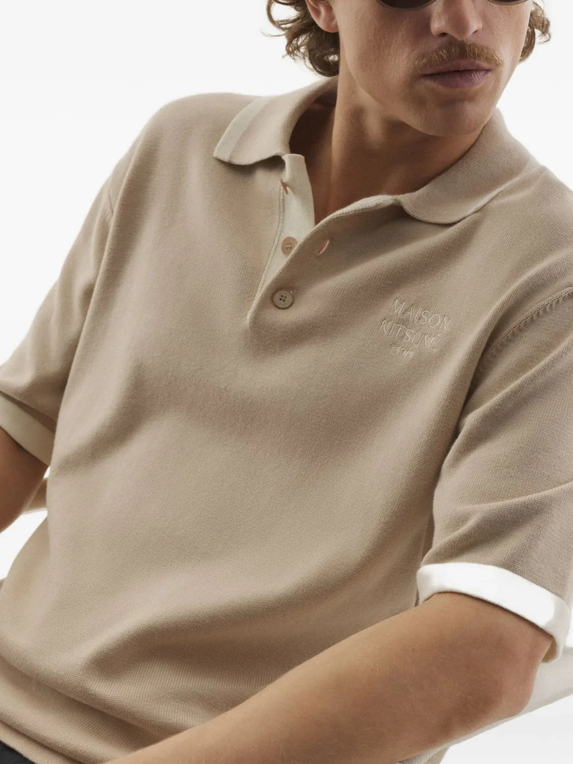 Maison Kitsuné Men's Comfort Knit Polo - Image 5