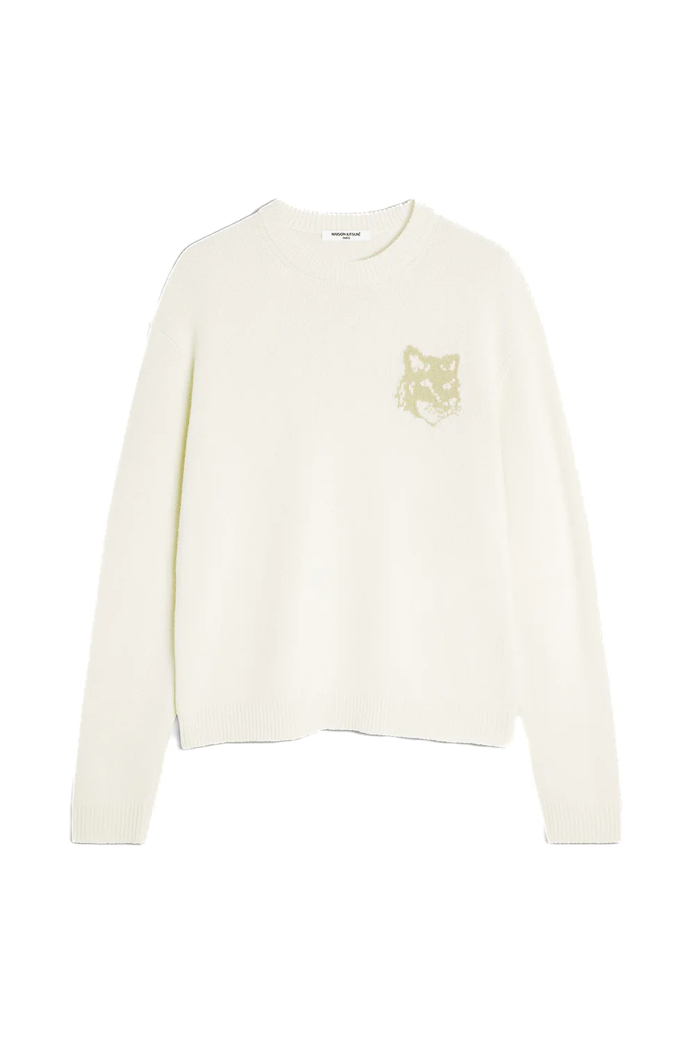 Maison Kitsune Men's Cozy Knit Sweater - FW25 Collection - Image 6