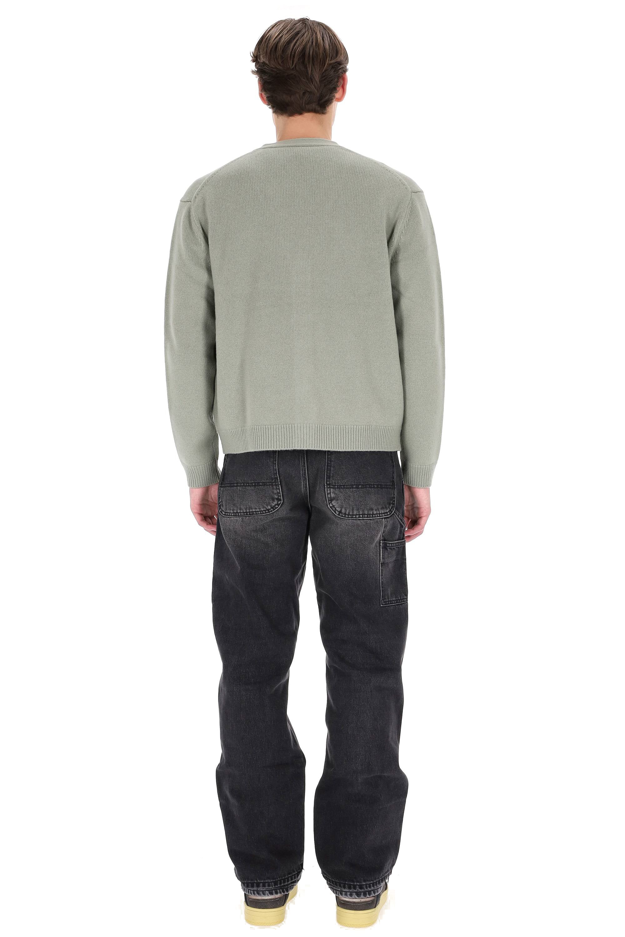 Maison Kitsune Men's Cozy Knit Sweater - FW25 Collection - Image 4