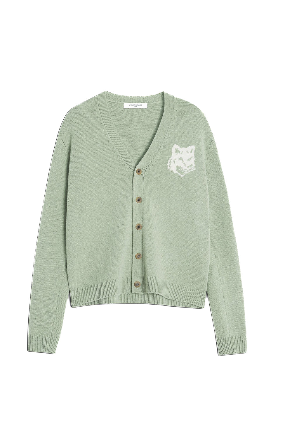 Maison Kitsune Men's Cozy Knit Sweater - FW25 Collection - Image 5