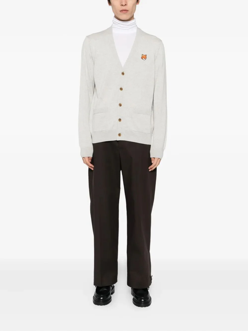 MAISON KITSUNÉ Merino Cardigan - Image 5