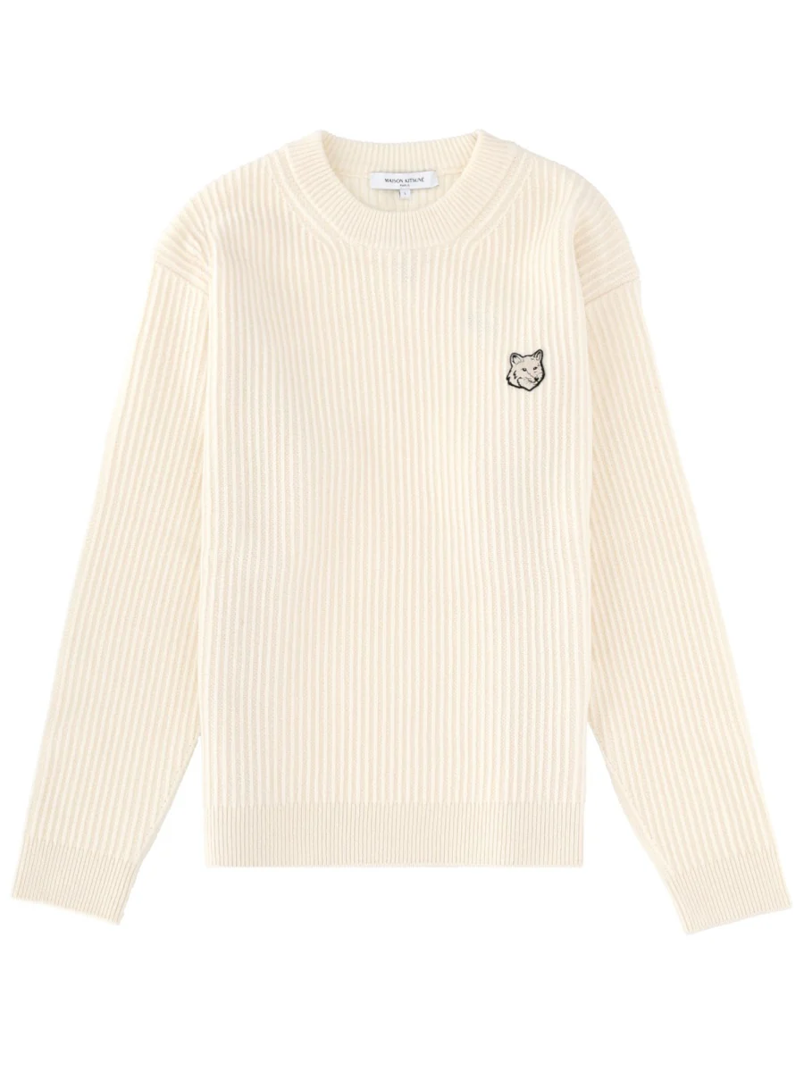 MAISON KITSUNÉ Merino Wool Logo Sweater