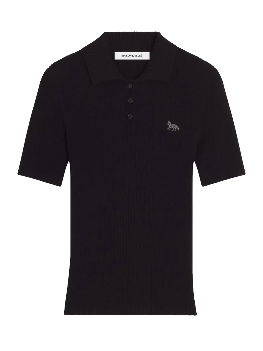 MAISON KITSUNÉ Polo with Logo - Image 2