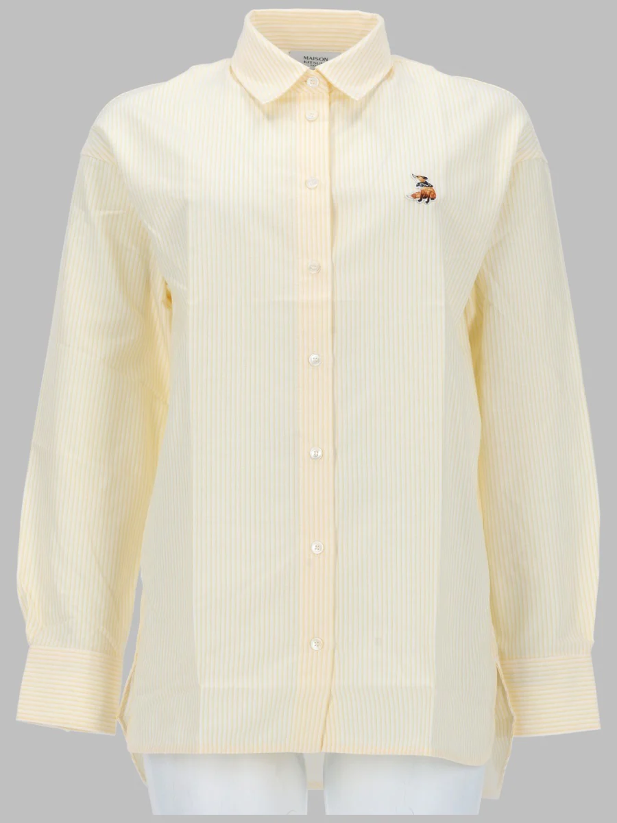 Maison Kitsuné Stylish Mini Shirt for Women - SS26 Collection