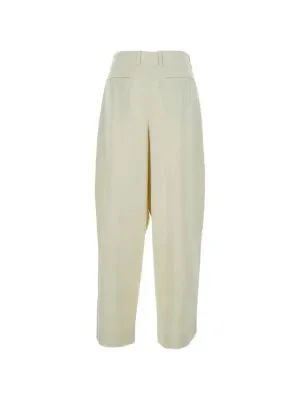 Maison Kitsuné Tailored Pleated Pants for Men - Image 3