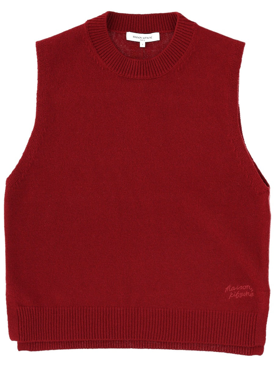 MAISON KITSUNÉ Wool Vest - Image 2