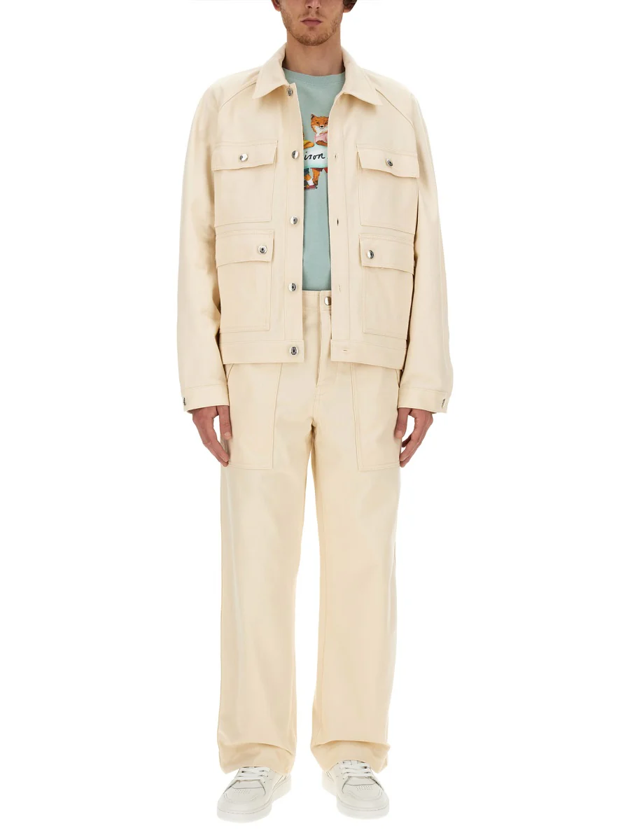 MAISON KITSUNÉ Workwear Pants - Image 2