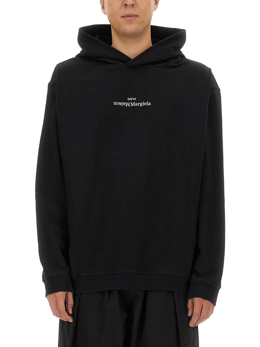 MAISON MARGIELA Cotton Hooded Sweatshirt