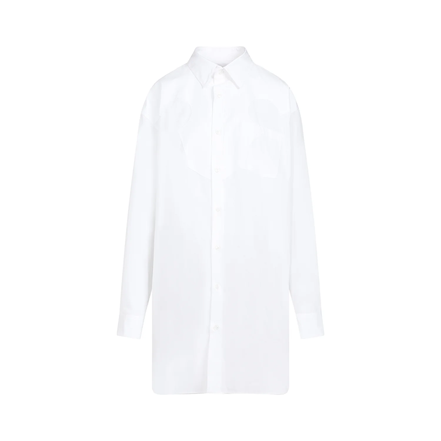 Maison Margiela Cotton-poplin Mini Shirtdress - Image 6