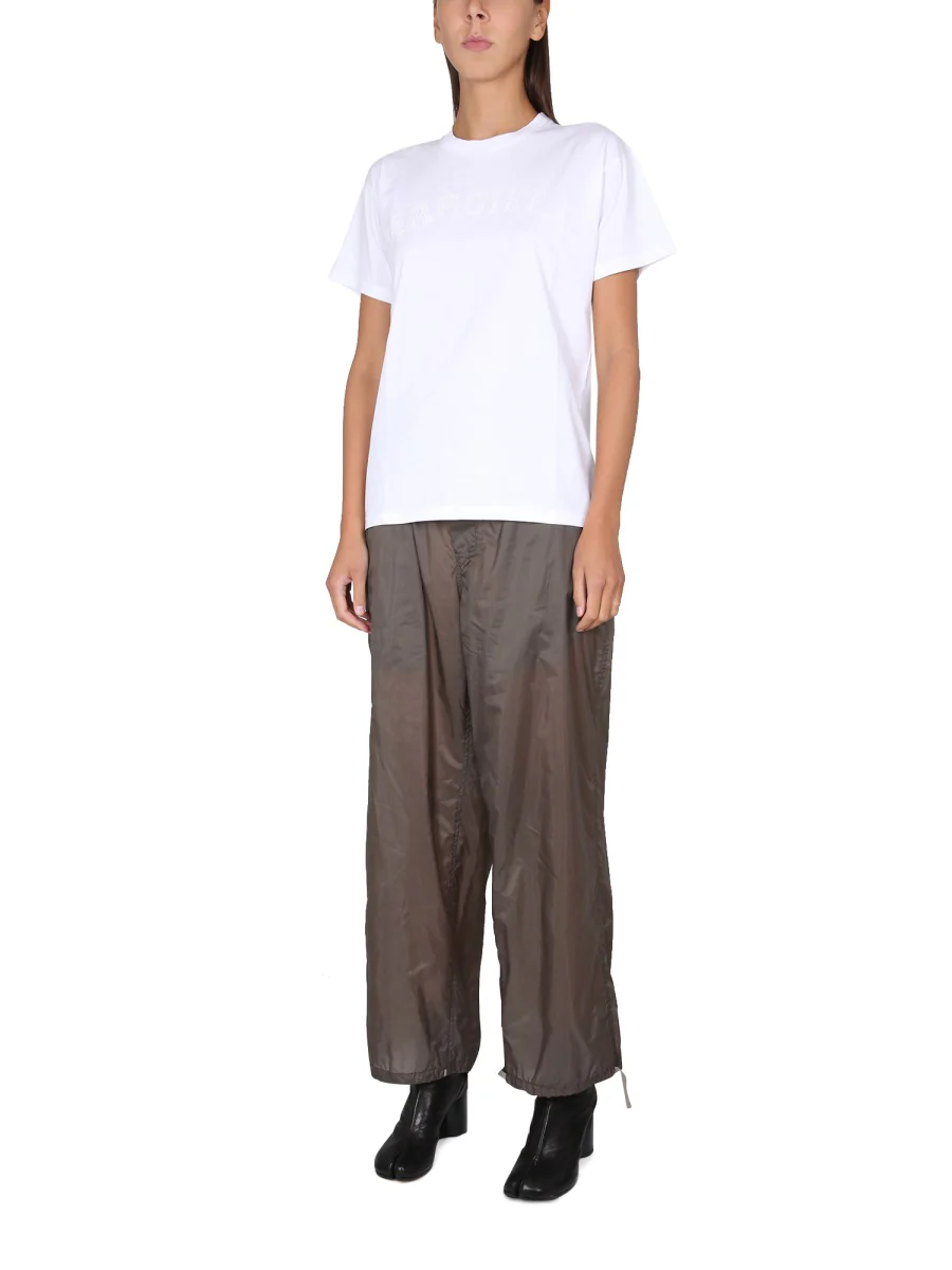 Maison Margiela Crowling Logo Print Crewneck T-Shirt - Image 2
