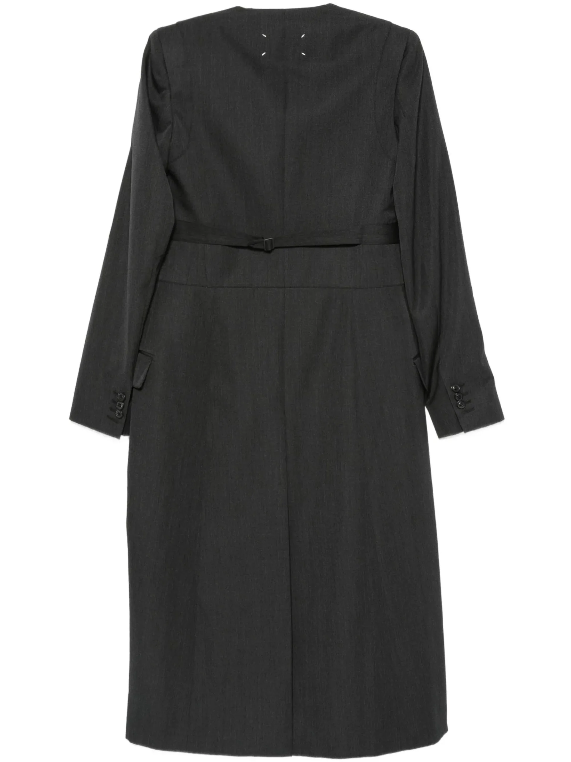 Maison Margiela Elegant Virgin Wool Coat for Women - Image 2