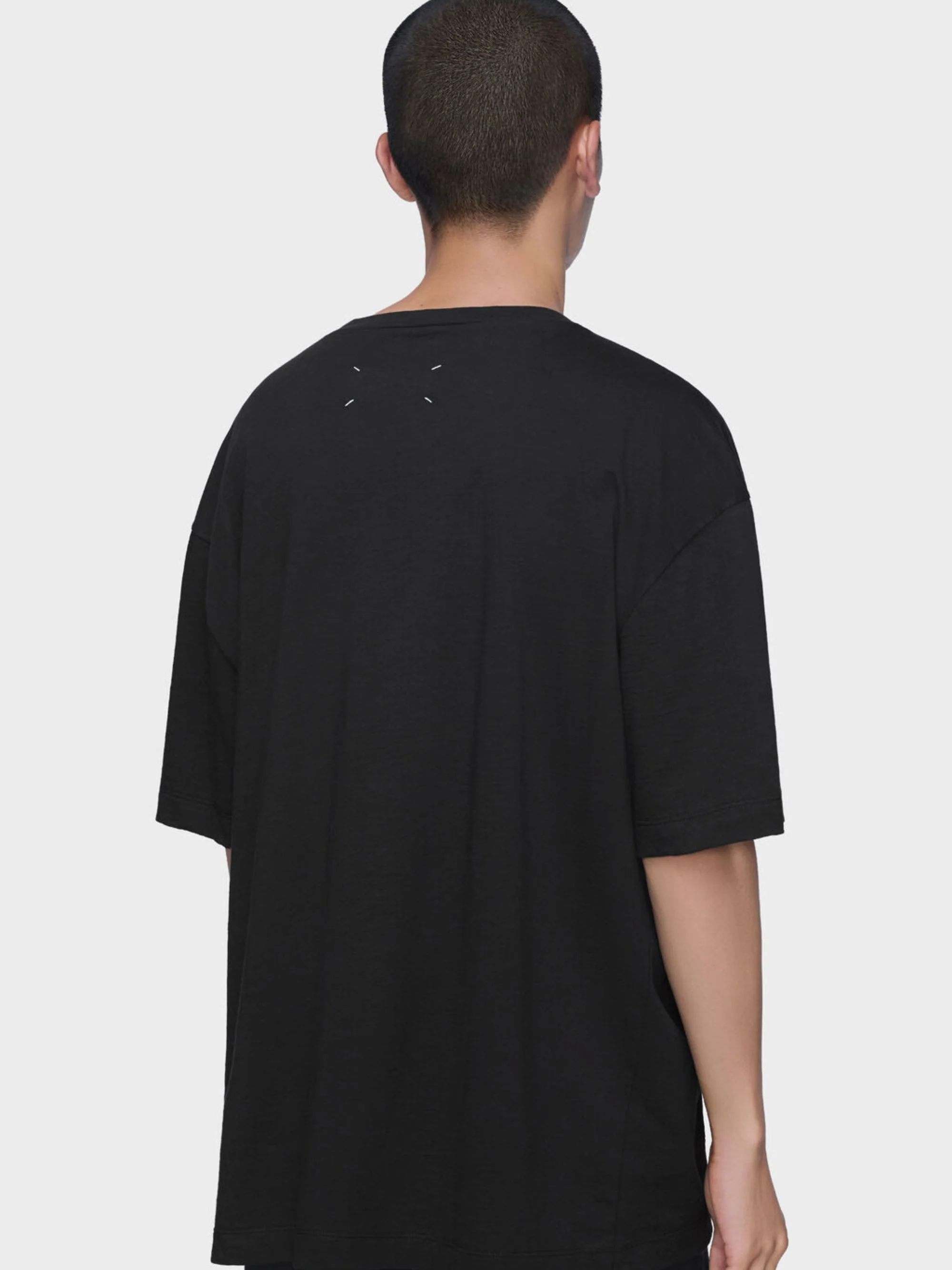 Maison Margiela Embroidered Cotton T-shirt for Men - Image 5