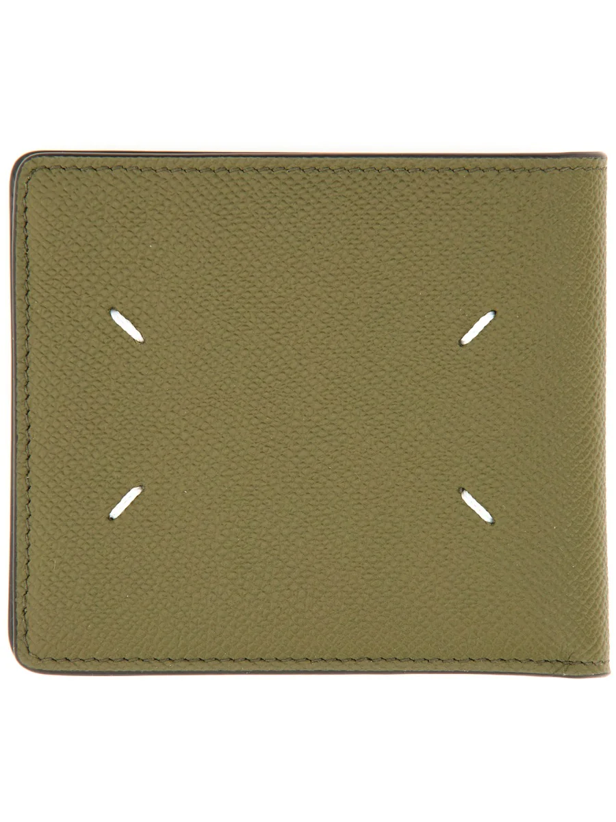 MAISON MARGIELA Four Stitches Leather Bi-Fold Wallet - Image 2