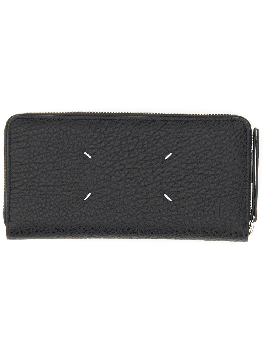 MAISON MARGIELA Four Stitches Zip-around Wallet
