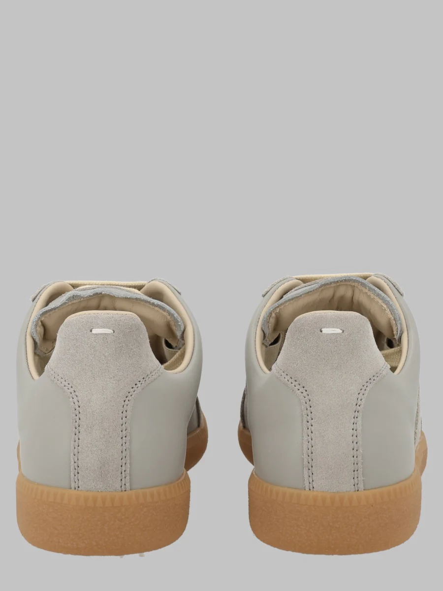 Maison Margiela Leather Sneakers - Image 2