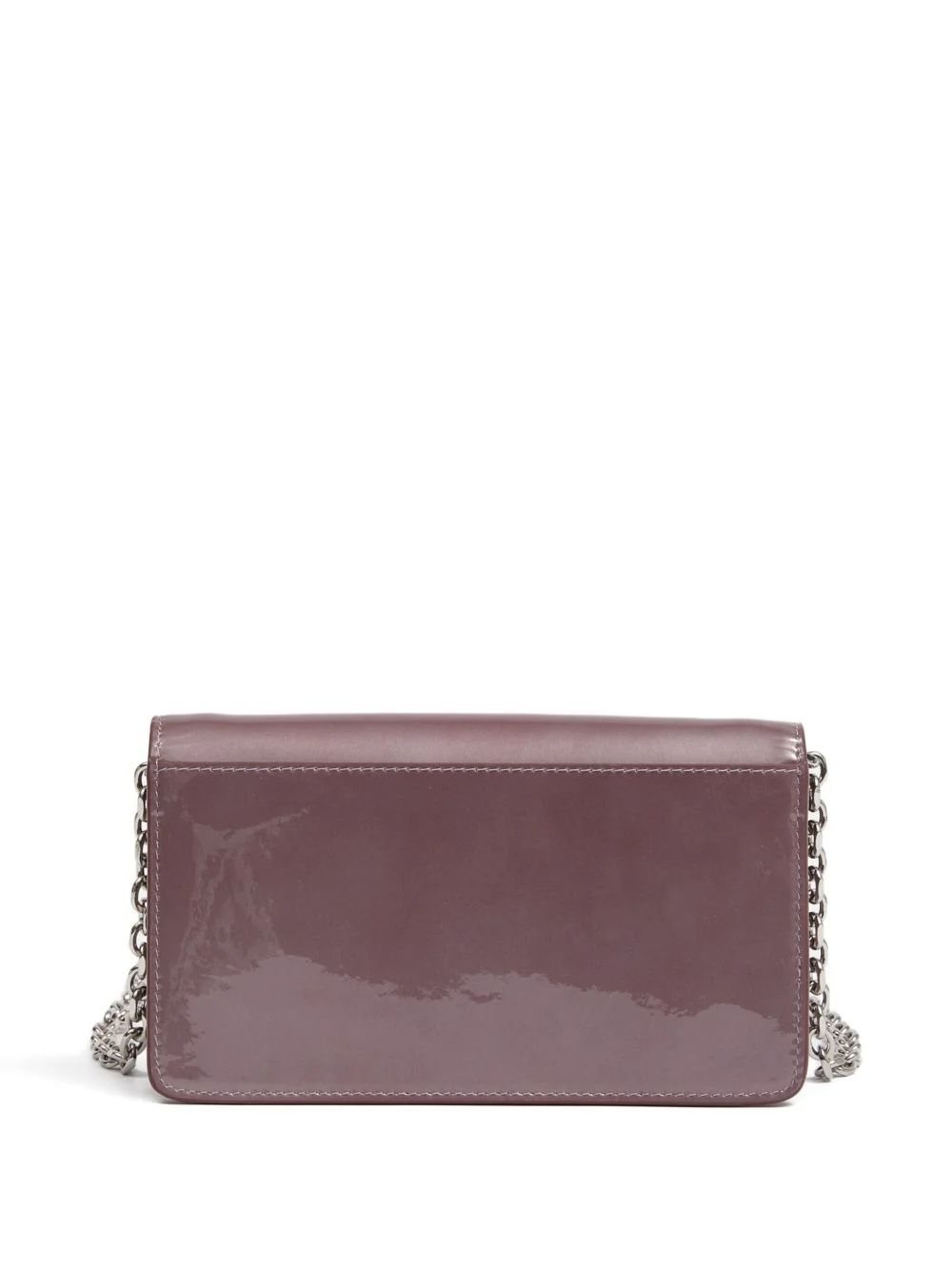 Maison Margiela Mini Leather Bag with Chain Strap - 11 cm Height - Image 2