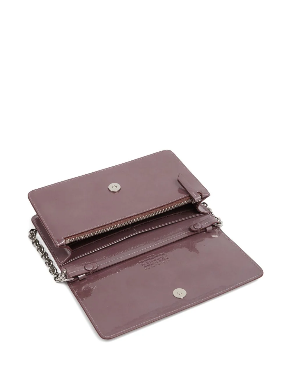 Maison Margiela Mini Leather Bag with Chain Strap - 11 cm Height - Image 3