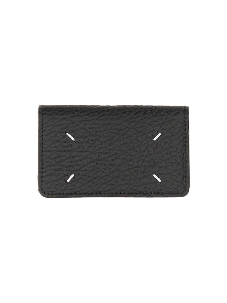 Maison Margiela Mini Leather Wallet - 6.5 cm X 11 cm X 2.5 cm