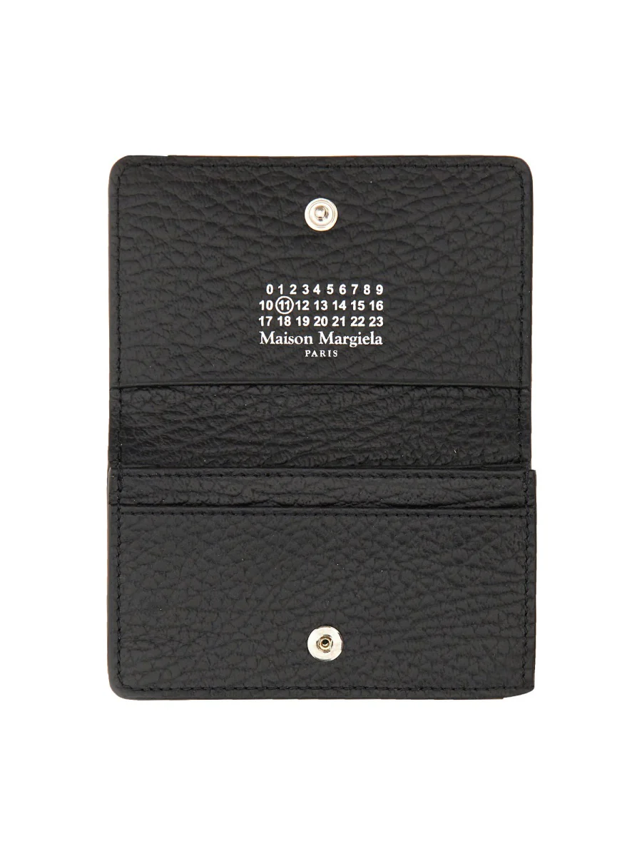 Maison Margiela Mini Leather Wallet - 6.5 cm X 11 cm X 2.5 cm - Image 4
