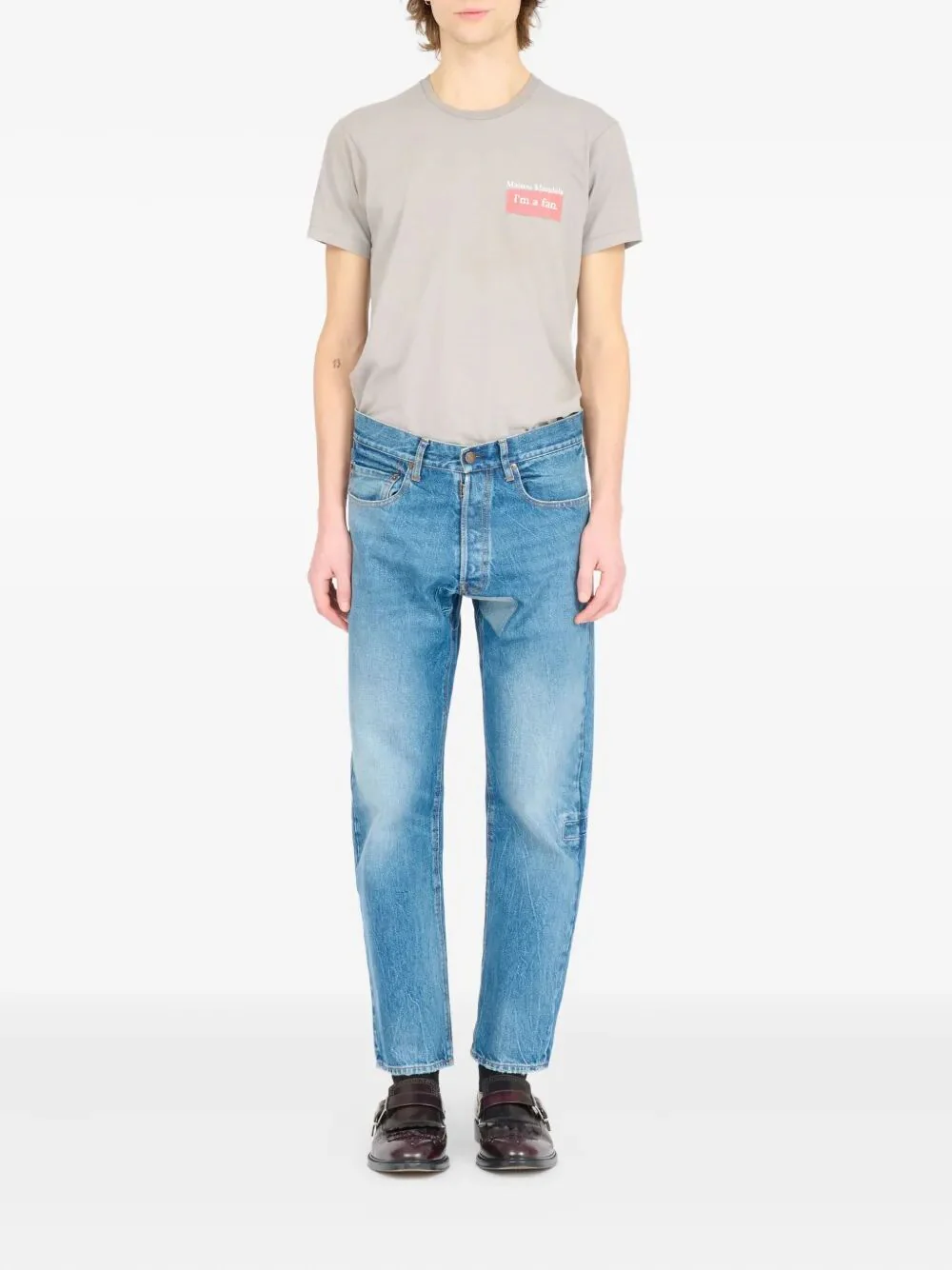 MAISON MARGIELA Slim Repaired Jeans - Image 6