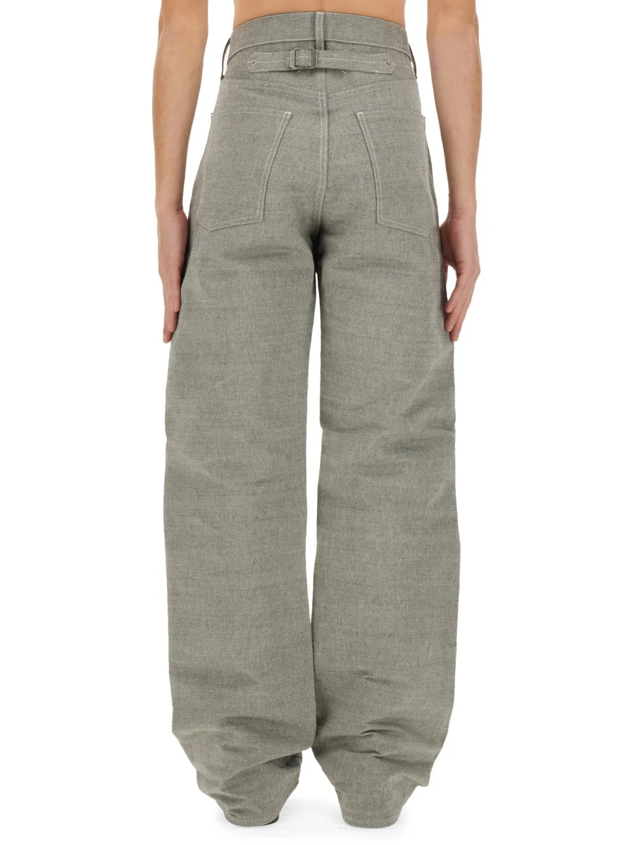 MAISON MARGIELA Straight Leg 5 Pockets Jeans - Image 3