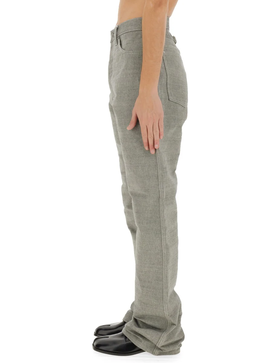 MAISON MARGIELA Straight Leg 5 Pockets Jeans - Image 4