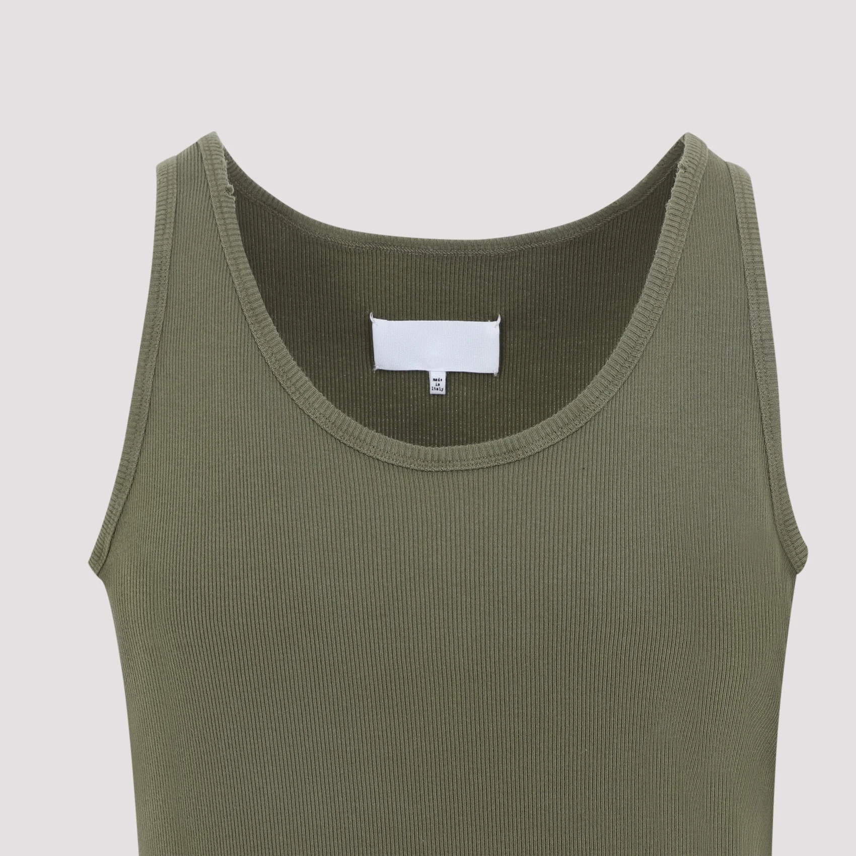 Maison Margiela Taped Cotton Tank Top - Image 6