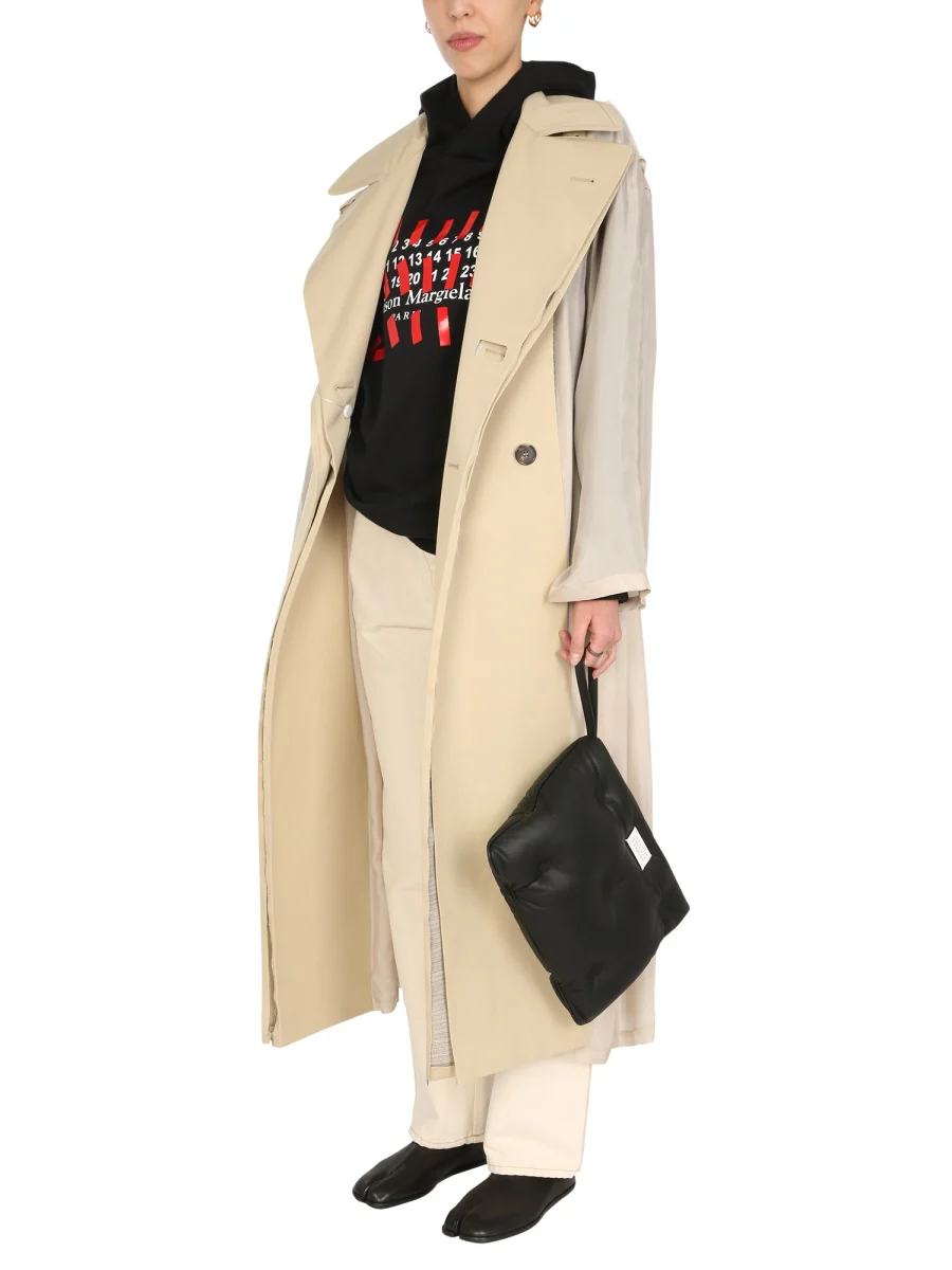 MAISON MARGIELA Two-material Trench - Image 2