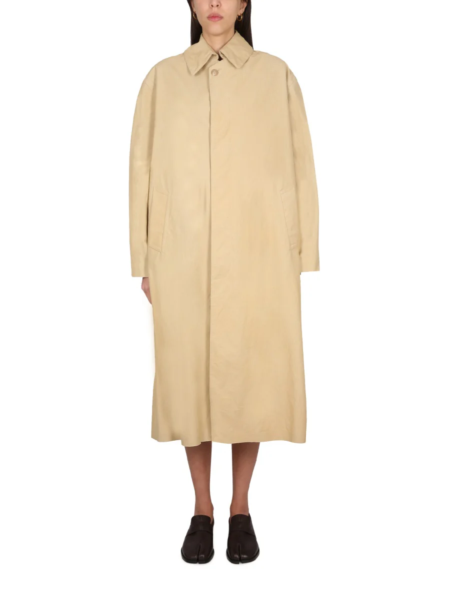 MAISON MARGIELA Utility Cotton Trench Coat