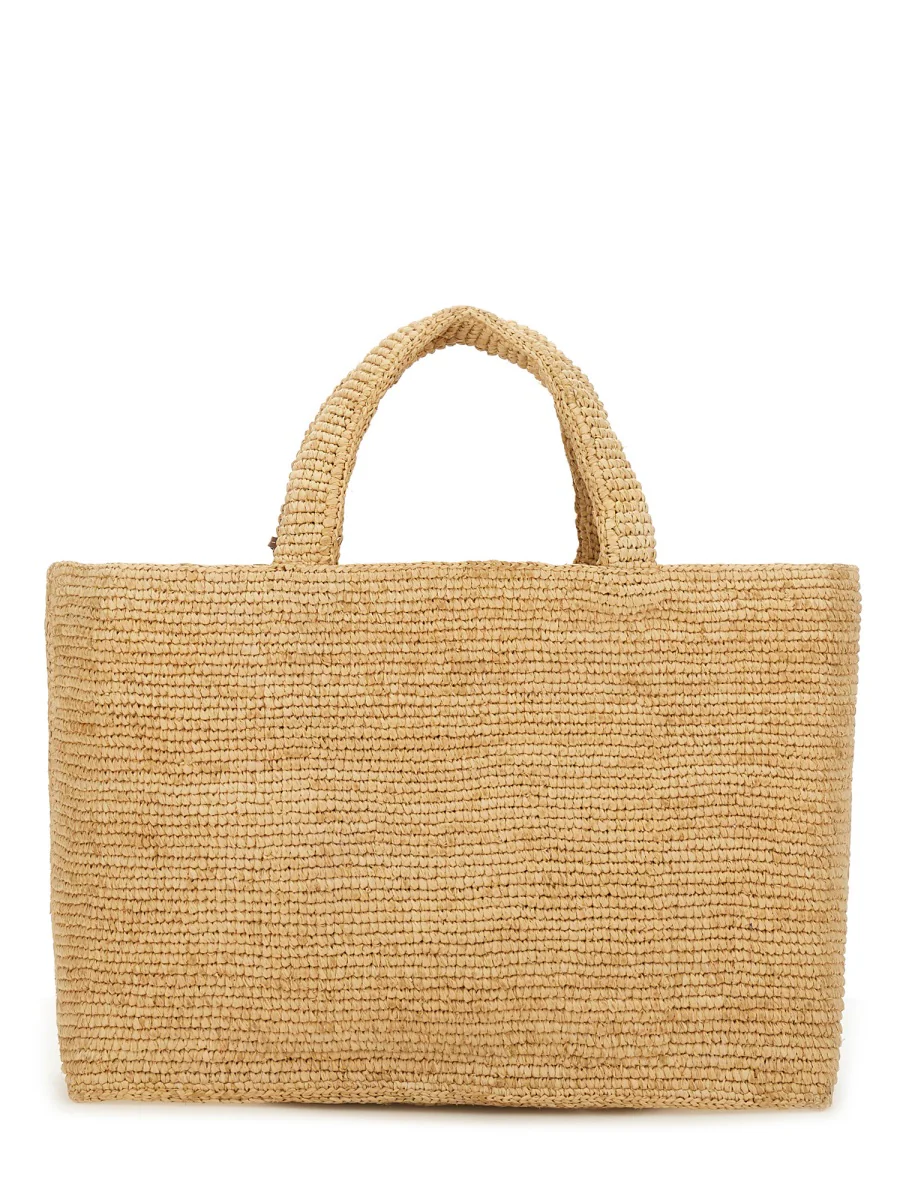 MANEBI Raffia New Sunset Bag Medium - Image 3