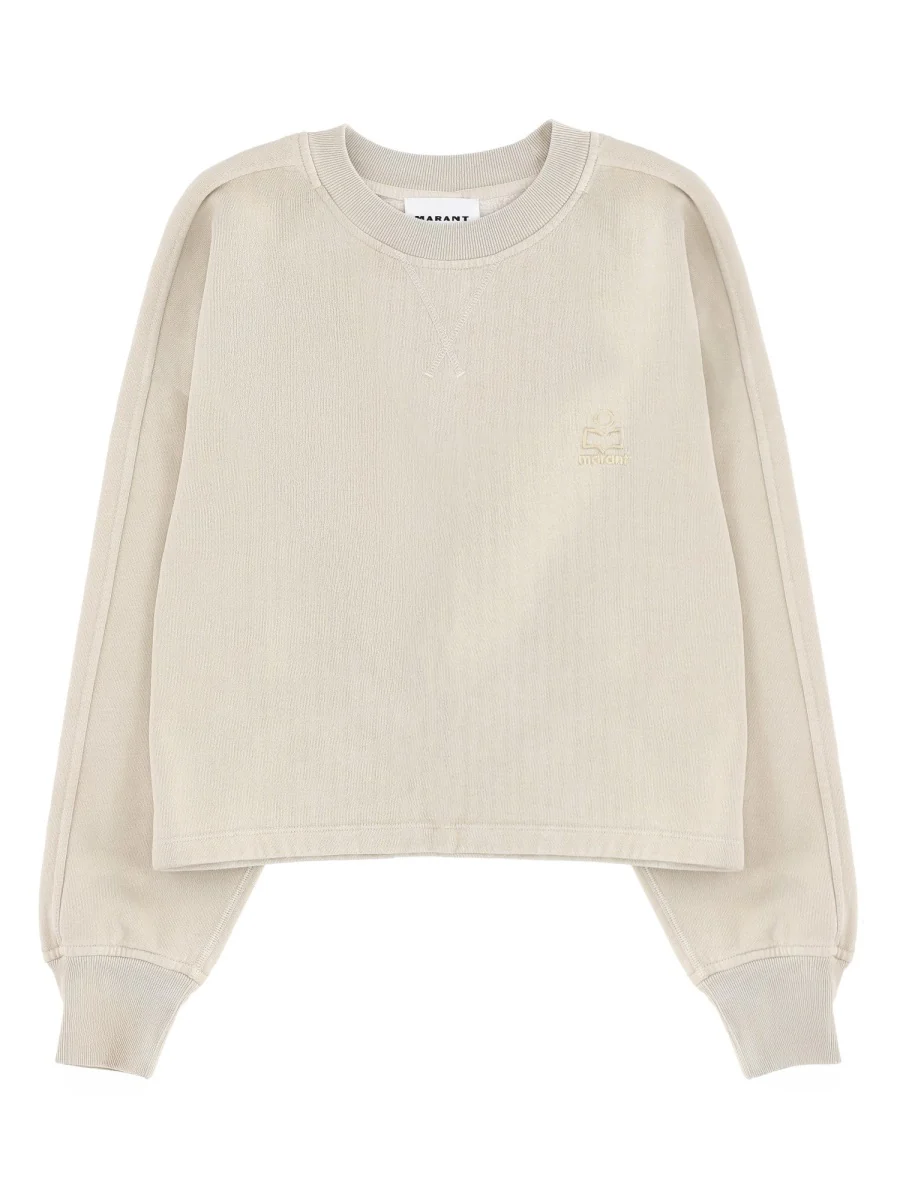 MARANT ÉTOILE Crew-neck Cotton Sweatshirt