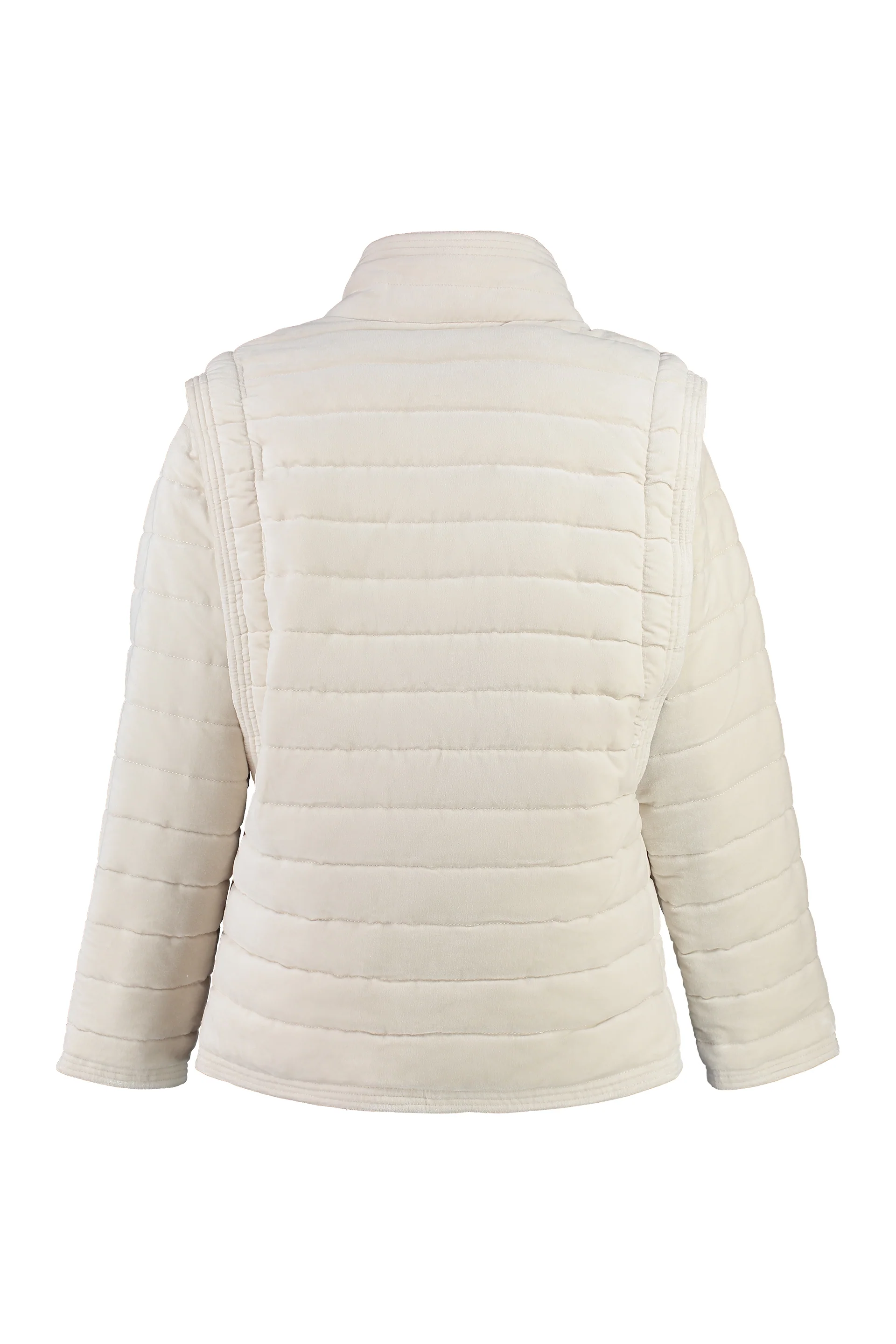 Marant Étoile ISABEL MARANT ETOILE High-neck Detachable-sleeve Padded Shell Jacket - Image 2