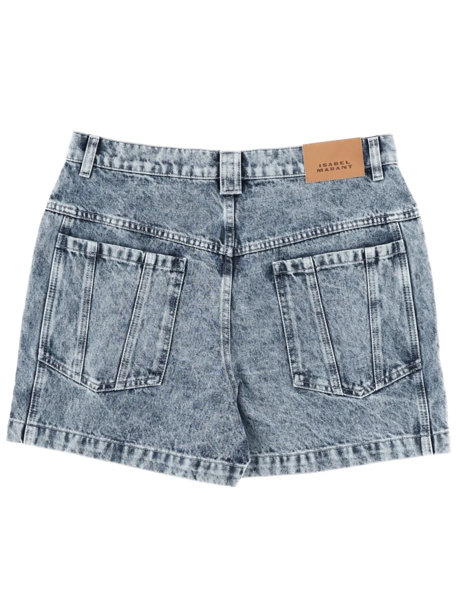 Marant Étoile Joely Women's Denim Mini Shorts - Image 2