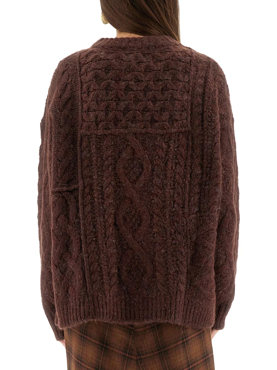MARANT ÉTOILE Padova Cotton-blend Cable-knit Sweater - Image 2