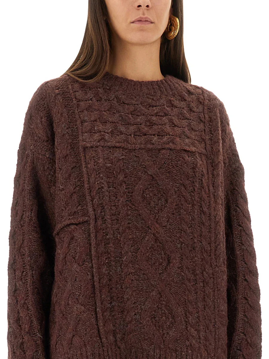 MARANT ÉTOILE Padova Cotton-blend Cable-knit Sweater - Image 3