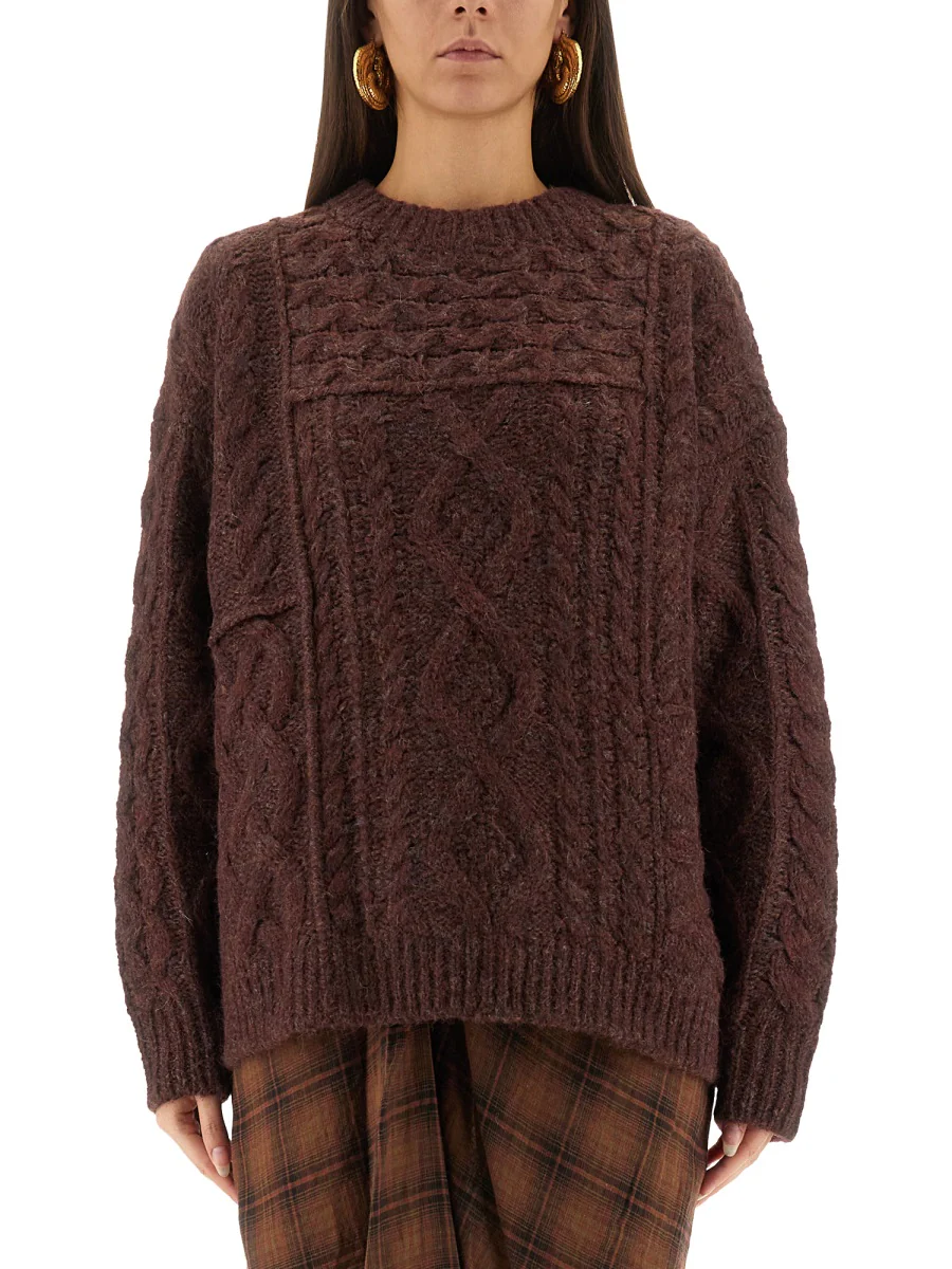 MARANT ÉTOILE Padova Cotton-blend Cable-knit Sweater - Image 5
