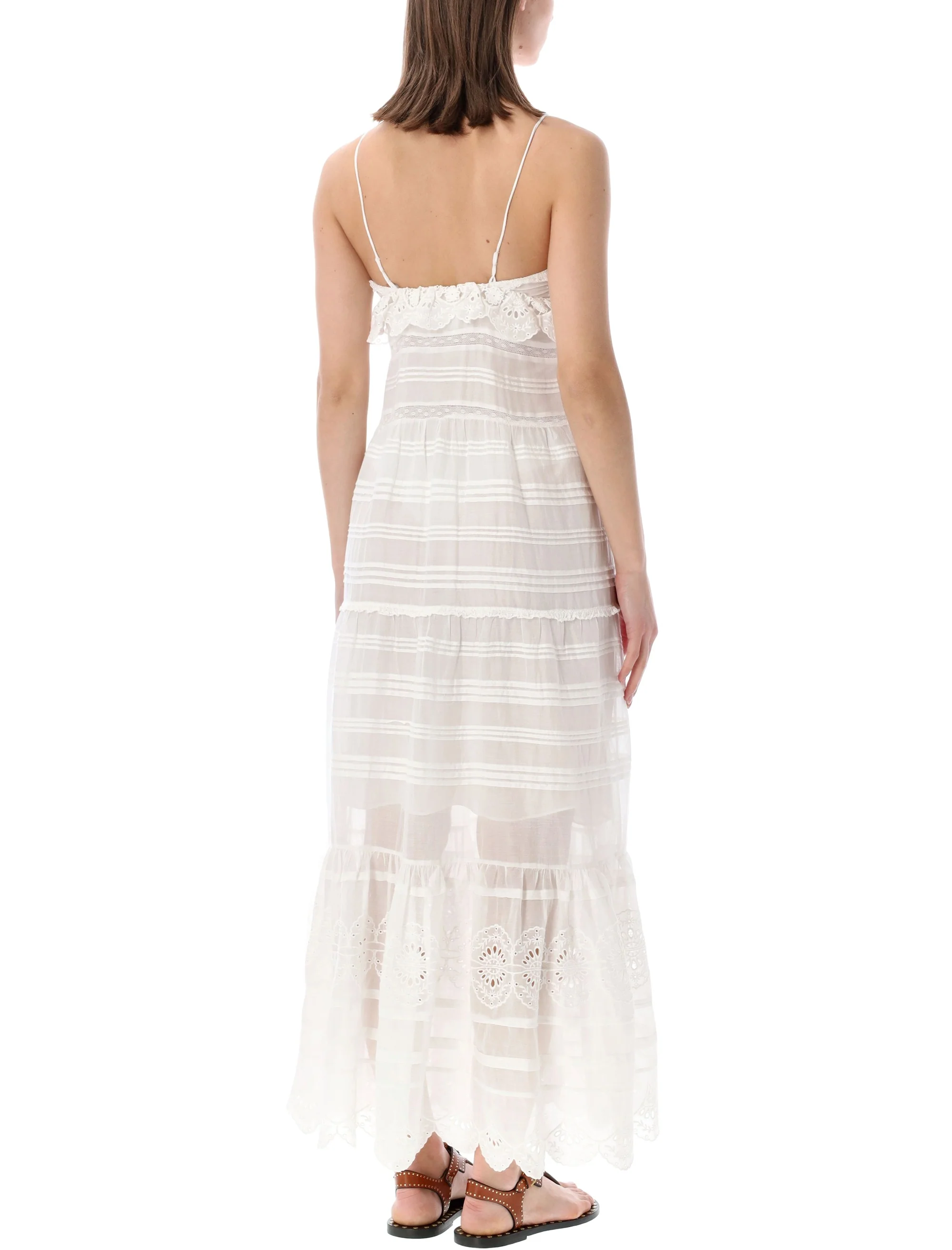 MARANT ETOILE Paule Embroidered Maxi Dress - Image 2