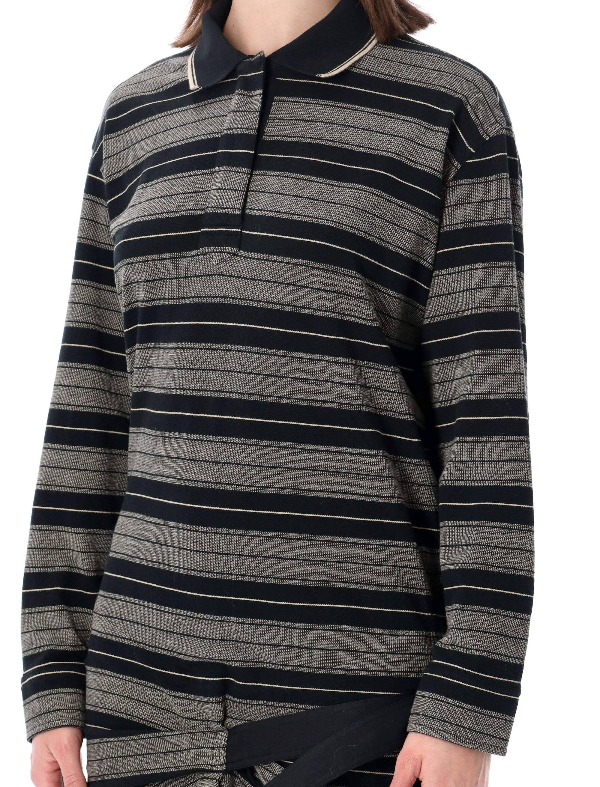 Marant Etoile Sophisticated Mini Dress with Polo Inspiration - Image 3