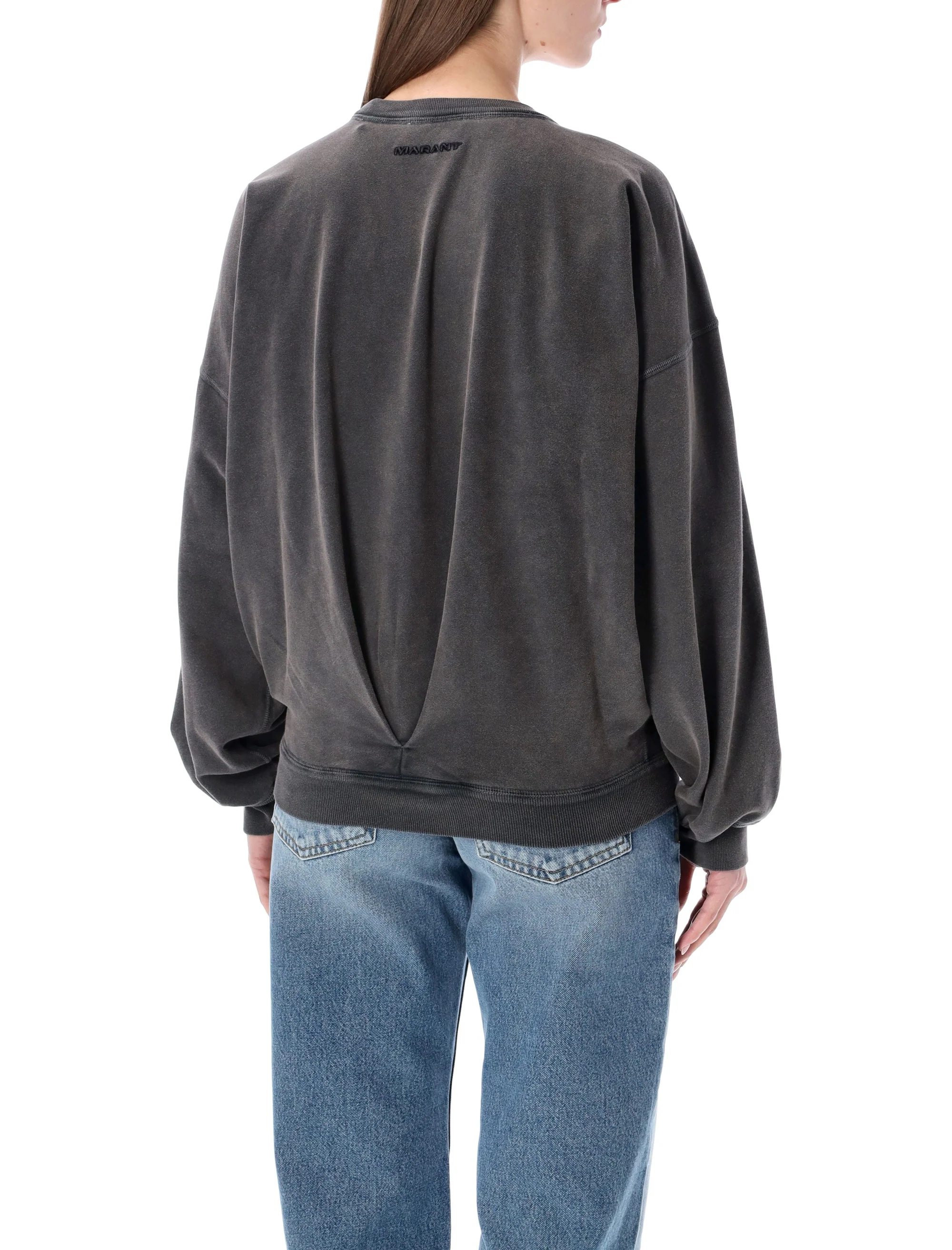 Marant Etoile The Sauria Mini Draped Long Sleeve T-Shirt - Women's - Image 2