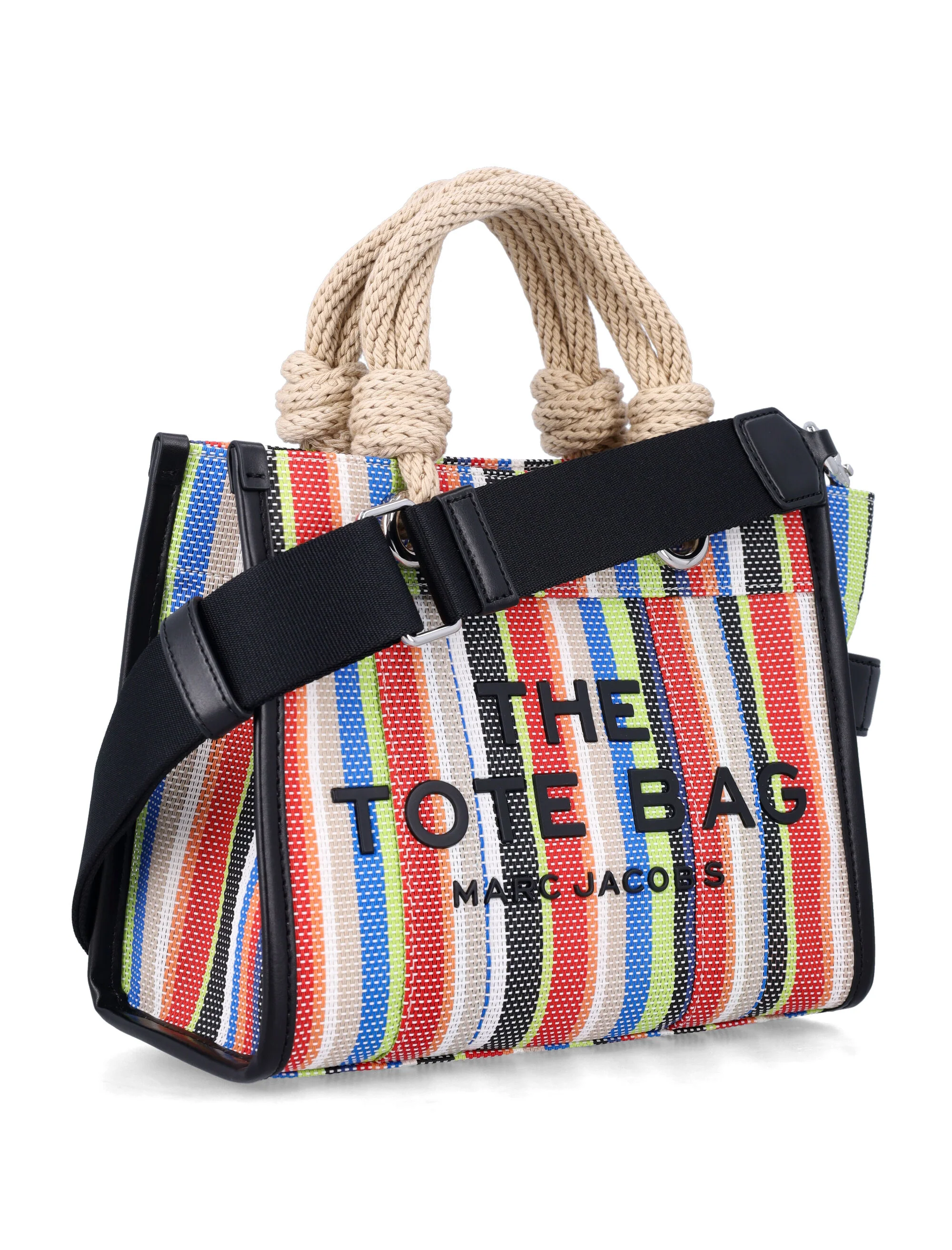Marc Jacobs Mini Striped Mesh Tote Handbag - Image 2