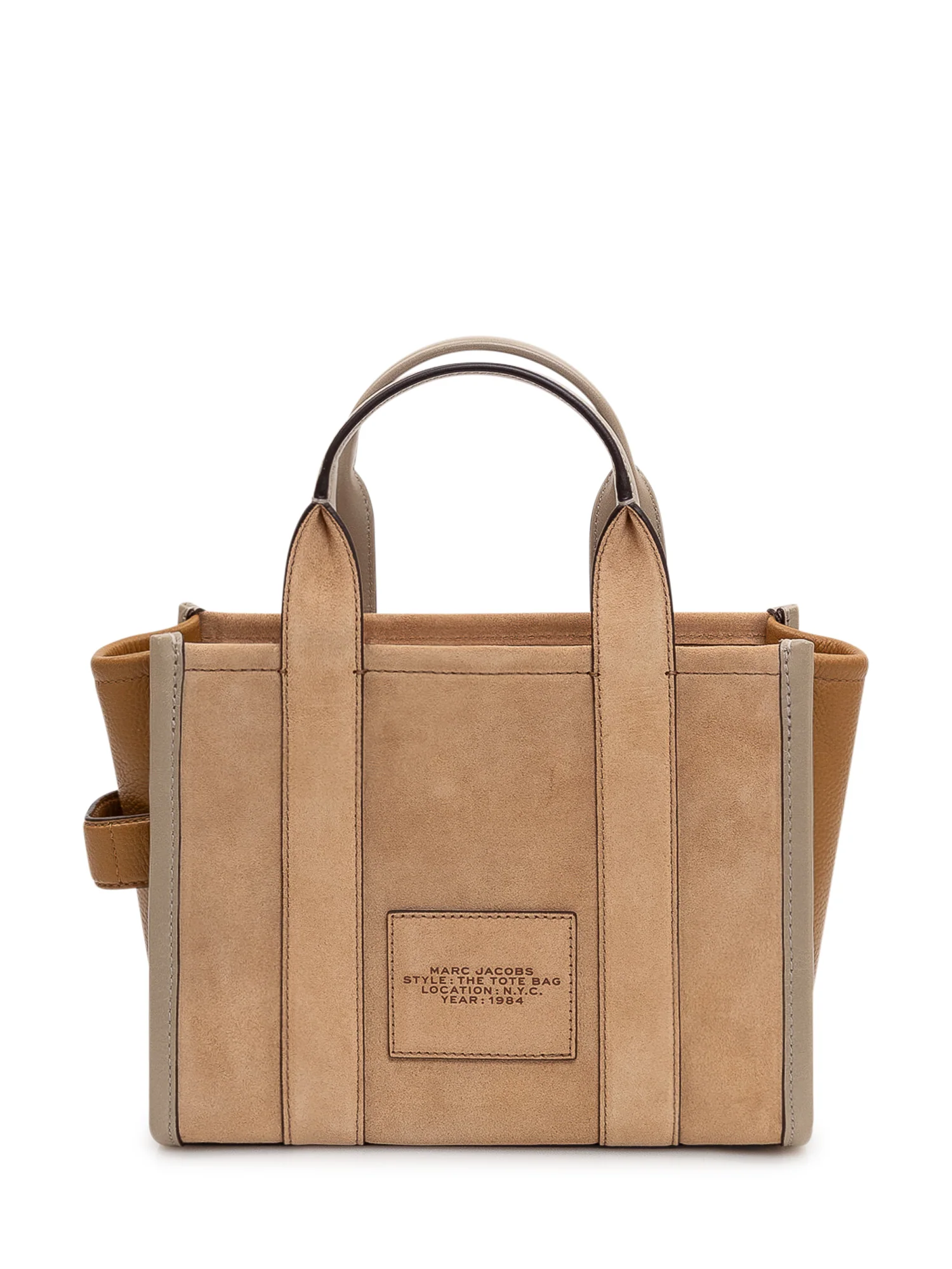 Marc Jacobs Mini Suede Cow Leather Tote Handbag - Image 4