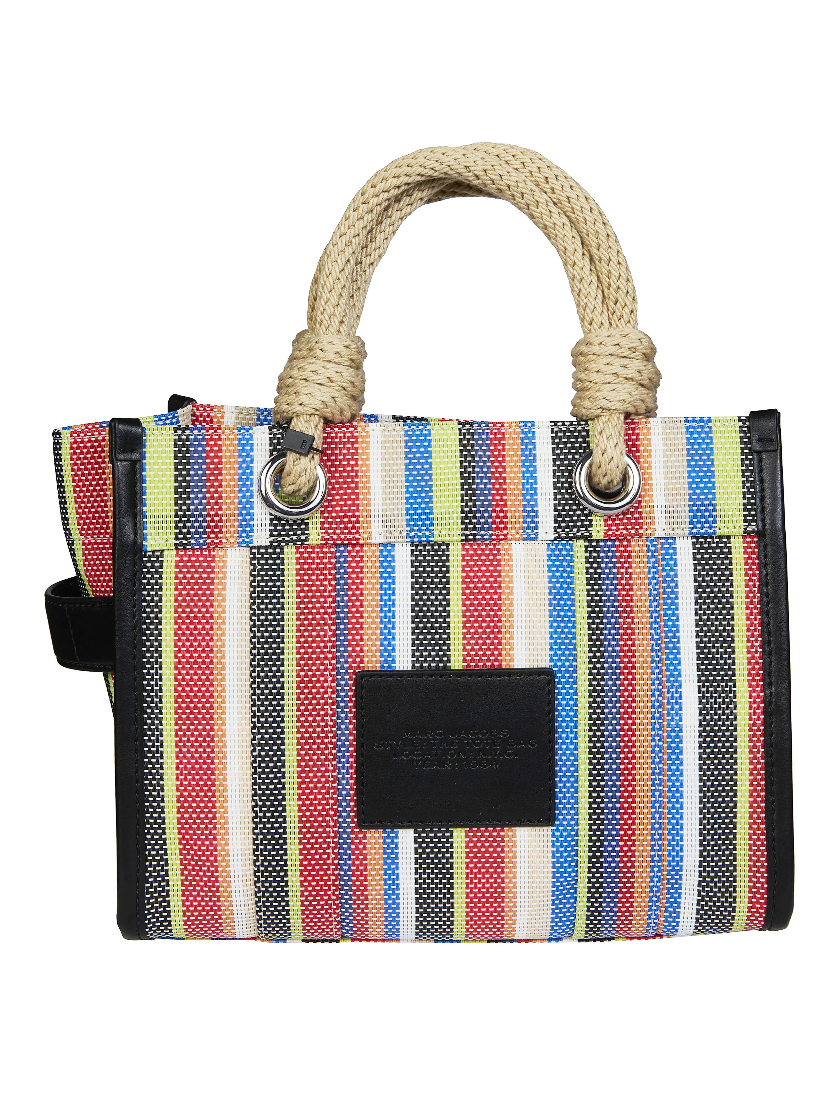 Marc Jacobs Stripe Mesh Rope Small Tote Bag - Image 4
