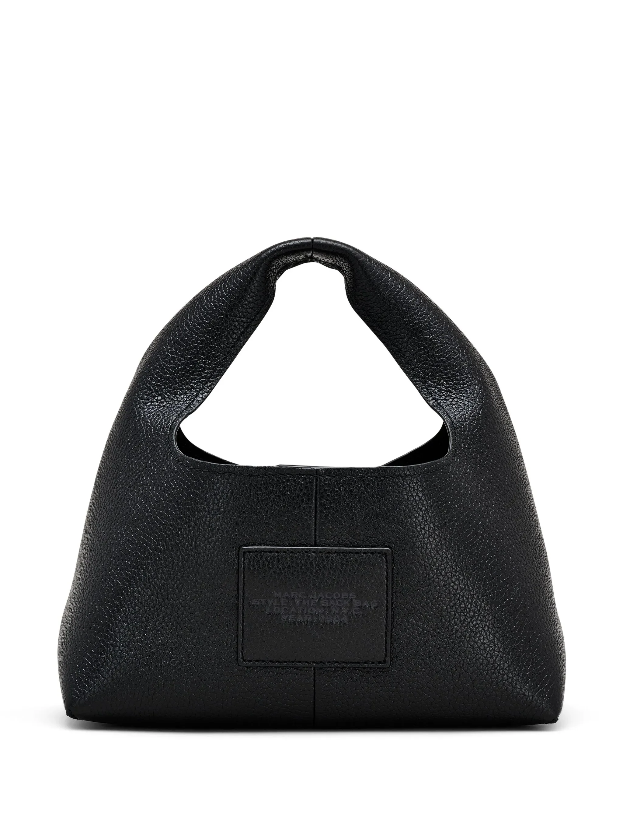 Marc Jacobs Structured Top Handle Bag with Logo Print - Image 3