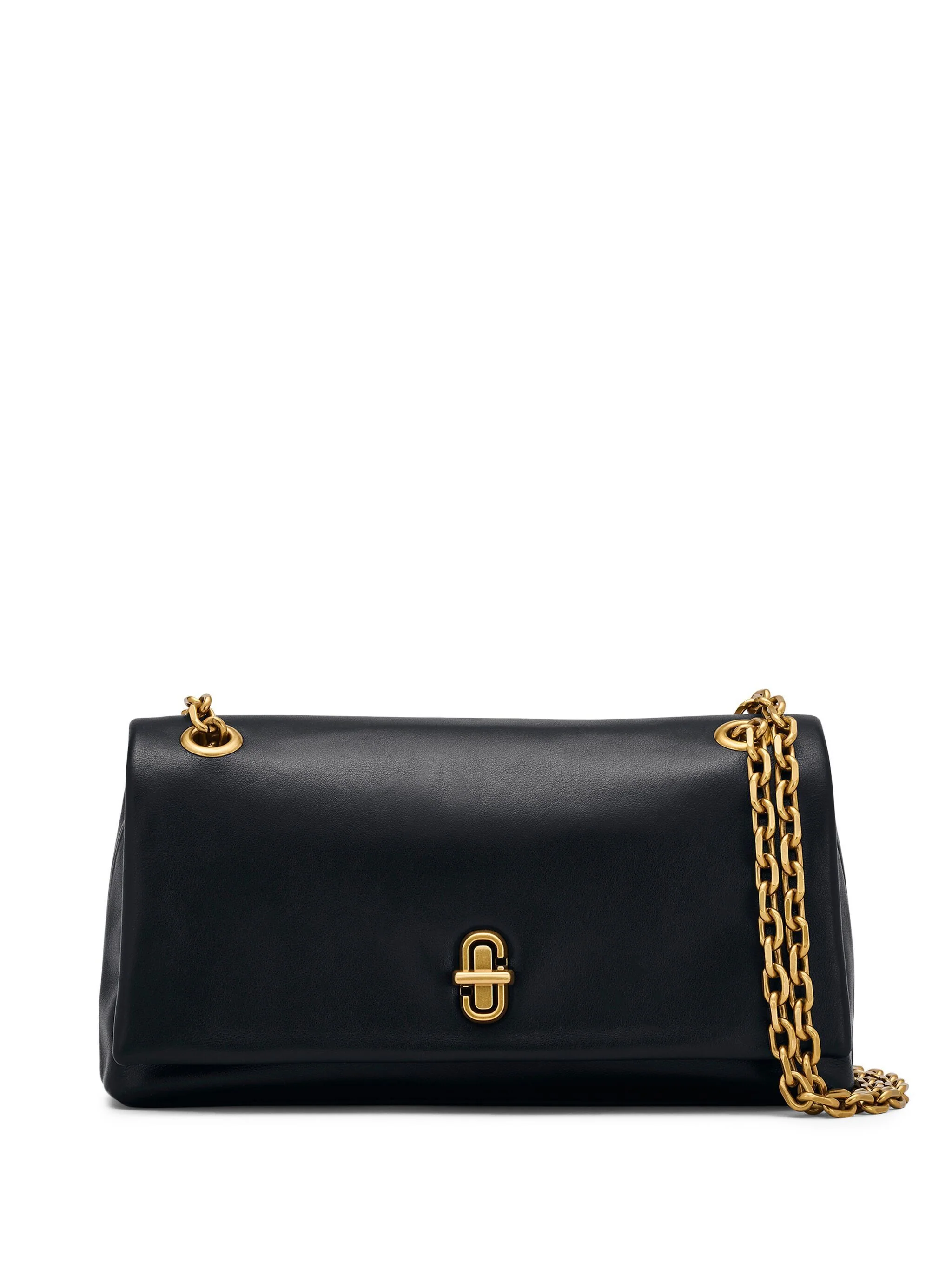 MARC JACOBS The Dual Chain Leather Mini Shoulder Bag
