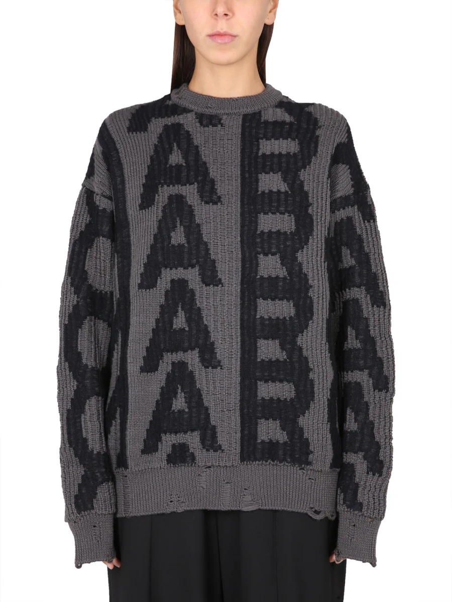 MARC JACOBS The Monogram Distressed Jumper