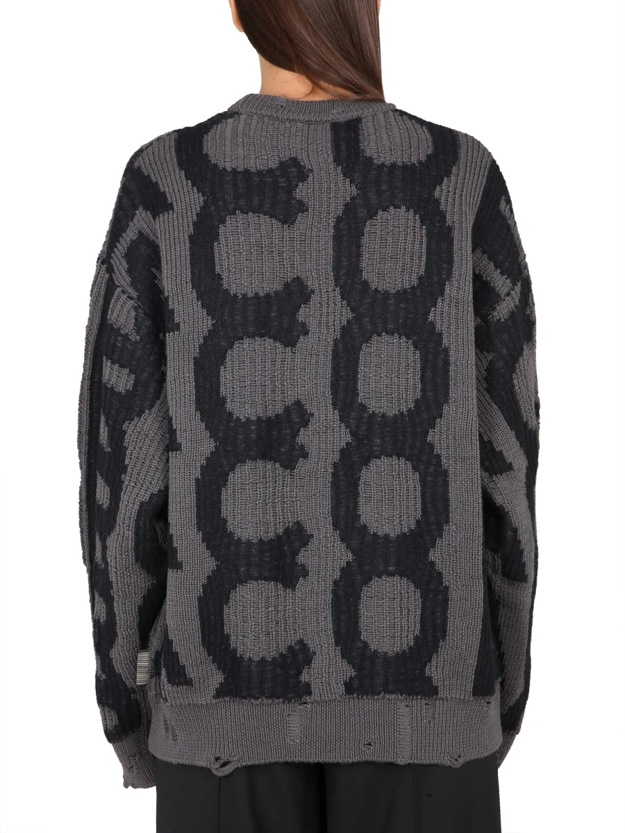 MARC JACOBS The Monogram Distressed Jumper - Image 3