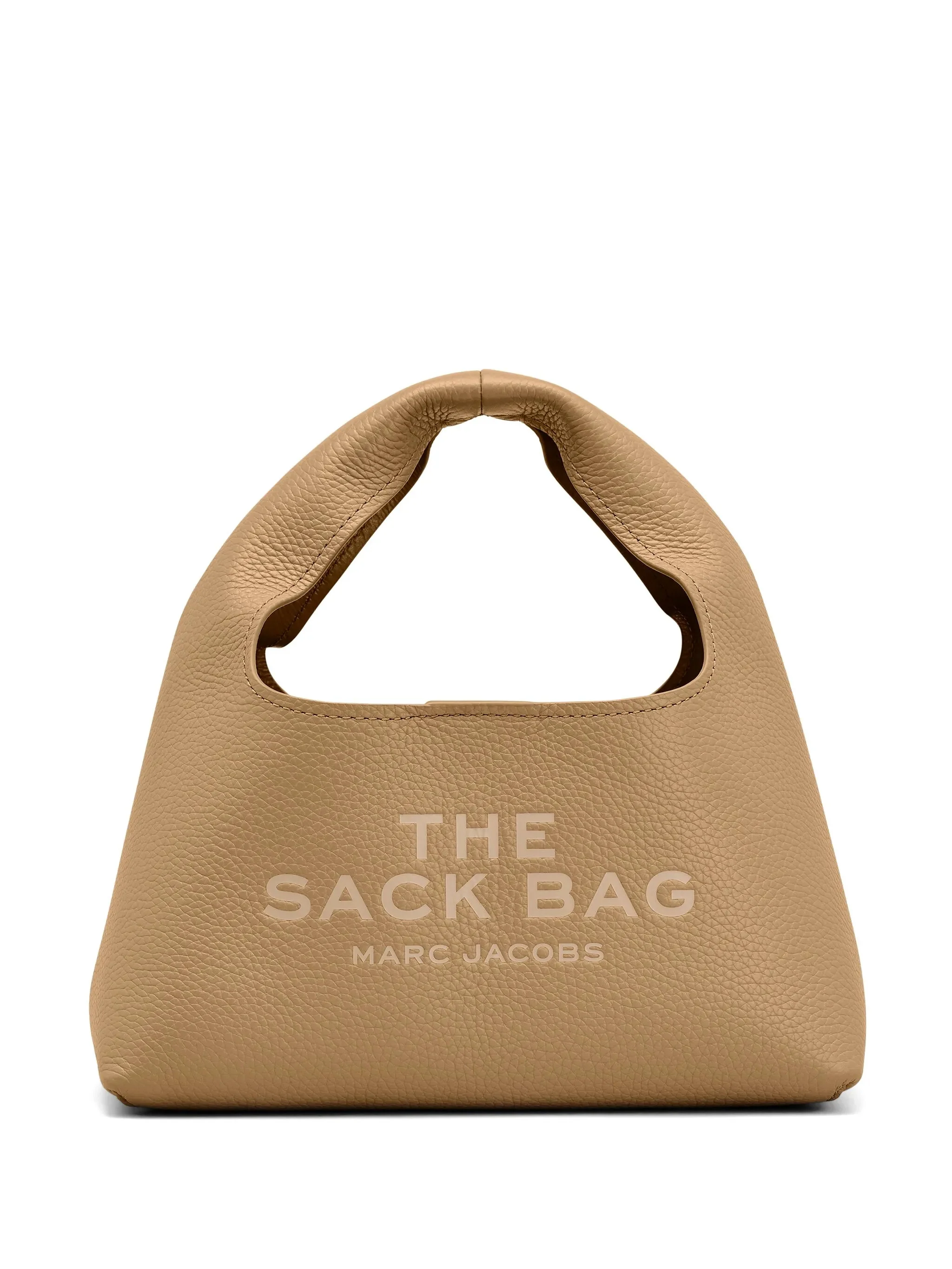 Marc Jacobs Top Handle Structured Logo Print Handbag