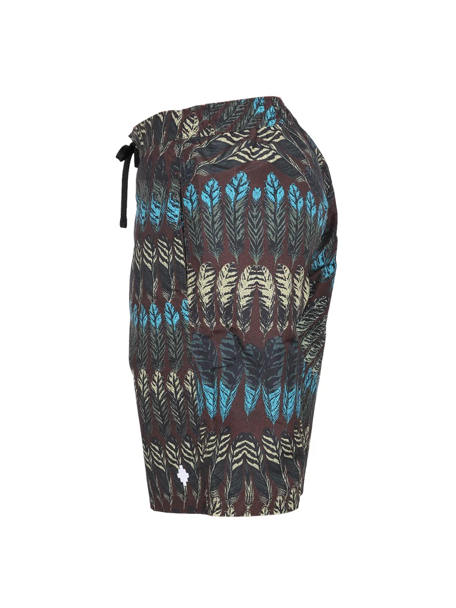 MARCELO BURLON COUNTY OF MILAN Aop Feathers Swimshorts - Image 3