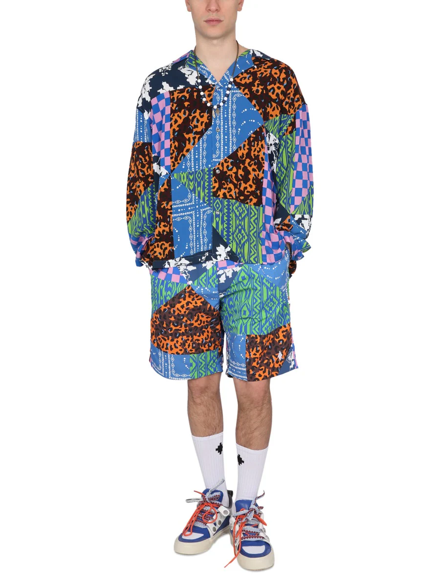 MARCELO BURLON COUNTY OF MILAN Mix & Match Bermuda Shorts - Image 2