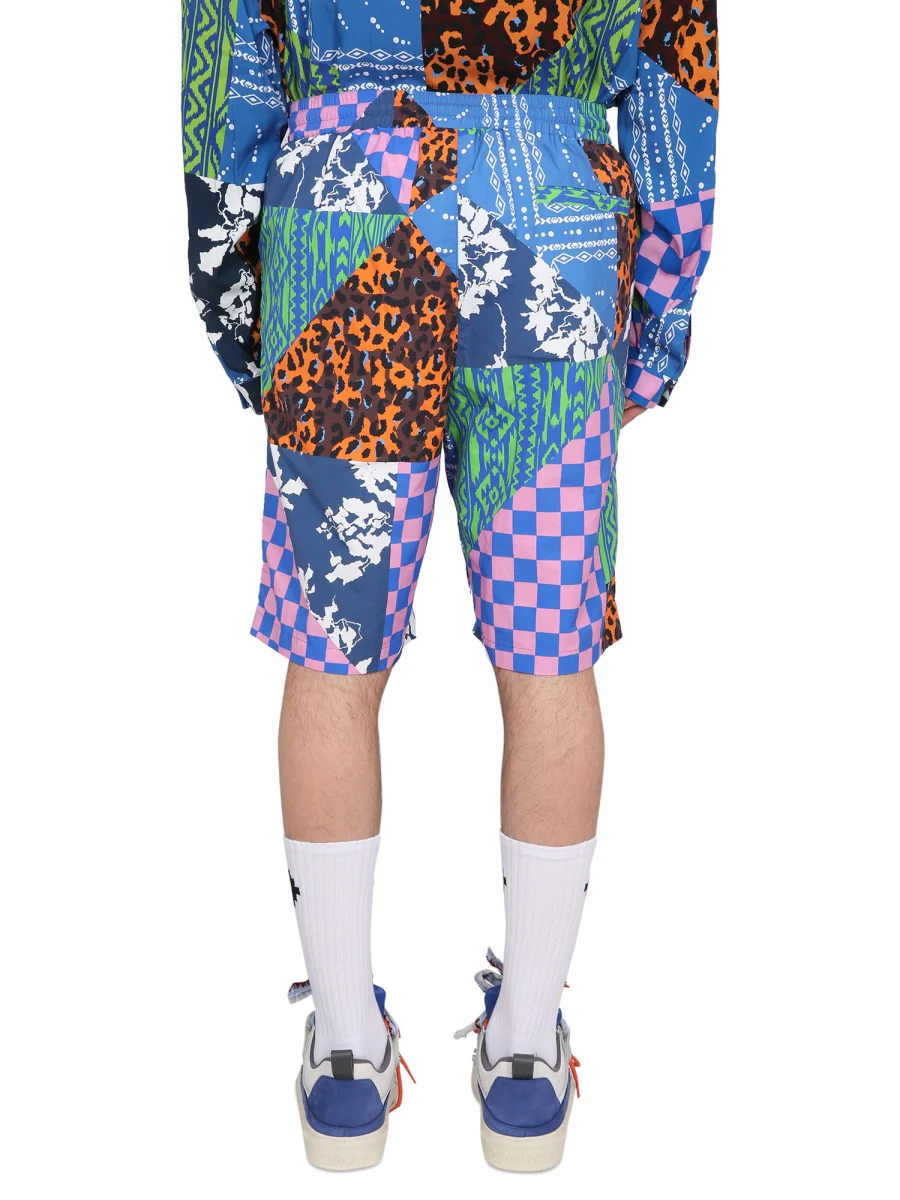 MARCELO BURLON COUNTY OF MILAN Mix & Match Bermuda Shorts - Image 4